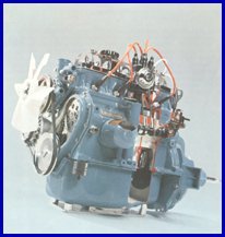 1.100 cc engine of the Daf 55