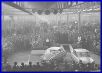 First two production cars