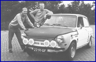 Daf 55 in racing trim