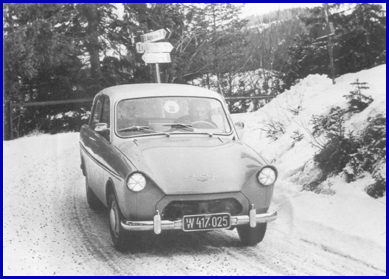 Rudi Hunger in his Daf 600